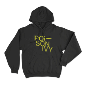 Poison Ivy Unisex Hoodie Black