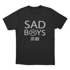 Sad Boys Kyoto Unisex T Shirt Black