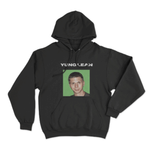 Yung Lean Portrait Unisex Hoodie Black