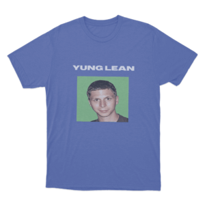 Yung Lean Portrait Unisex T Shirt Blue